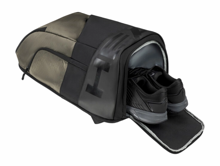 Sac à Dos De Tennis HEAD Pro X Backpack 28L Thyme Black 5 Sac à Dos De Tennis HEAD Pro X Backpack 28L Thyme Black – Image 3