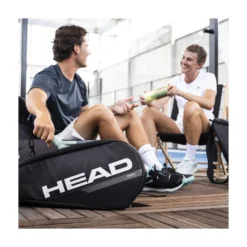 Sac De Padel HEAD Tour Padel Bag L Black White -Tennis Soldes Boutique 7247947525864 tour padel bag l bkwh 4