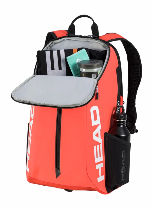 Sac à Dos De Tennis HEAD Tour Backpack 25L Fluo Orange 4 Sac à Dos De Tennis HEAD Tour Backpack 25L Fluo Orange – Image 2
