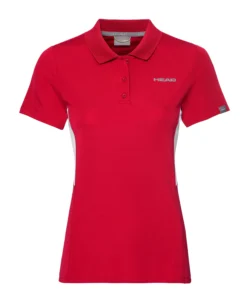 Polo HEAD Fille Club Tech Red