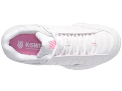 K-Swiss Chaussures De Tennis K Swiss Women Defier RS White Sachet Pink -Tennis Soldes Boutique 91033 955.06