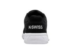 K-Swiss Chaussures De Tennis K Swiss Femme Hypercourt Express 2 Black White Silver -Tennis Soldes Boutique 96613 085.03