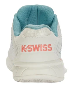 K-Swiss Chaussures De Tennis K Swiss Women Hypercourt Express 2 Blanc Nile Desert Flower -Tennis Soldes Boutique 96613 143.03