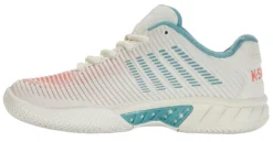 K-Swiss Chaussures De Tennis K Swiss Women Hypercourt Express 2 Blanc Nile Desert Flower -Tennis Soldes Boutique 96613 143.04
