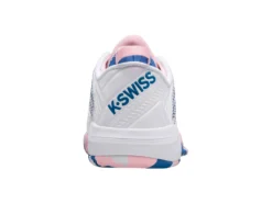 K-Swiss Chaussures De Tennis K Swiss Women Hypercourt Supreme White Star Sapphire Orchid Pink -Tennis Soldes Boutique 96615 969.03