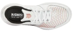 K-Swiss Chaussures De Tennis K Swiss Women Court Express HB White Black Rose Gold -Tennis Soldes Boutique 96750 196.06