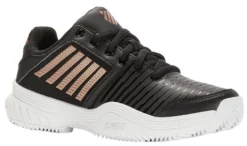 K-Swiss Chaussures De Tennis K Swiss Women Court Express HB Black White Rosegold