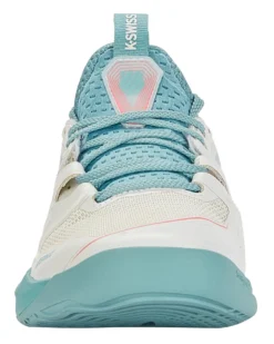 K-Swiss Chaussures De Tennis K Swiss Women Speed Trac Blanc Nile Desert Flower -Tennis Soldes Boutique 97392 143.02
