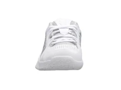 K-Swiss Chaussures De Tennis K Swiss Women Receiver V Omni White Vapor Blue Silver -Tennis Soldes Boutique 97394 974.02
