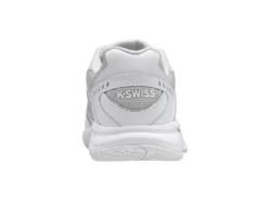 K-Swiss Chaussures De Tennis K Swiss Women Receiver V Omni White Vapor Blue Silver -Tennis Soldes Boutique 97394 974.03