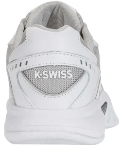 K-Swiss Chaussures De Tennis K Swiss Women Receiver V Carpet White Vapor Blue Silver -Tennis Soldes Boutique 97917 974.03