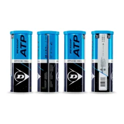 Balle De Tennis Dunlop ATP (3 Balles) -Tennis Soldes Boutique DT19 601313 ATP20OFFICIAL20BALL 3TIN 04 1
