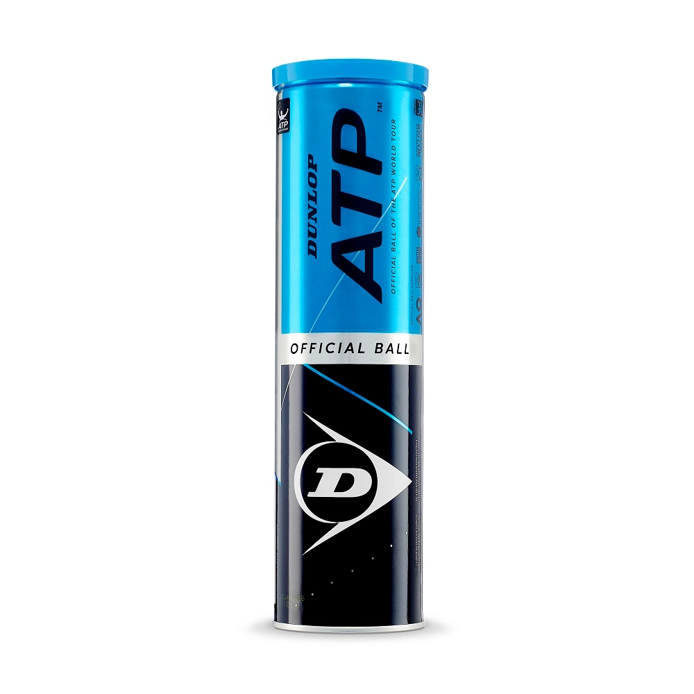 Balle De Tennis Dunlop ATP (4 Balles) 2020 3 Balle De Tennis Dunlop ATP (4 Balles) 2020