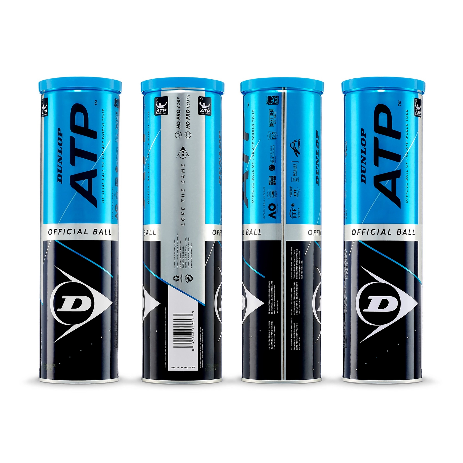 Balle De Tennis Dunlop ATP (4 Balles) 2020 6 Balle De Tennis Dunlop ATP (4 Balles) 2020 – Image 4