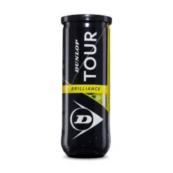 Balles De Tennis Dunlop Tour Brilliance (3 Balles)