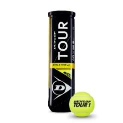 Balle De Tennis Dunlop Tour Brilliance (4 Balles) 2020 -Tennis Soldes Boutique DT19 601327 TOUR20BRILLIANCE 4PET 03