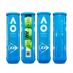 Balle De Tennis Dunlop Australian Open (4-Tin) 2020 -Tennis Soldes Boutique DT19 601355 AUSTRALIAN20OPEN 4PET 04