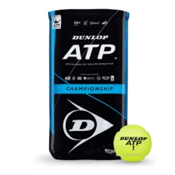 Balle De Tennis Dunlop ATP Championship 2 X 4 Balles (Boîte 9x 2/4) 2020 -Tennis Soldes Boutique DT19 601363 ATP20CHAMPIONSHIP202X4PET 03