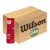 Balles De Padel Wilson X3 3-Tin (Boite De 24 X 3)