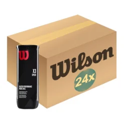 Balles De Padel Wilson X3 Speed 3-Tin (Boîtes 24 X 3)