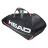 Sac De Tennis HEAD Tour Team 6R Combi Black Orange -Tennis Soldes Boutique Presentation 283482 Tour Team 6R Combi BKRD 151 1