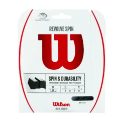 Cordage Wilson Revolve Spin 17 Set Noir 1.25mm/12m
