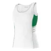 Débardeur HEAD Club Tank Top Girls White Green Club -Tennis Soldes Boutique groene tanktop