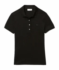 Polo Lacoste Women PF5462 Slim Fit Noir