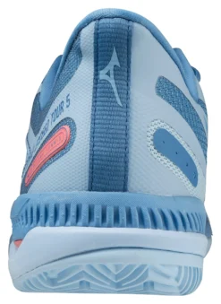 Chaussures De Tennis Mizuno Femme Wave Exceed Tour 5 CC Dutch Cana White Tea Rose -Tennis Soldes Boutique sh 61gc227521 05