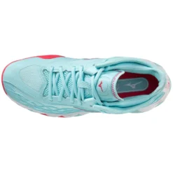 Chaussures De Tennis Mizuno Femme Wave Enforce Tour CC Tanager Turquoise Fiery Coral 2 Blanc -Tennis Soldes Boutique sh 61gc230520 04 2000