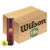 Balles De Tennis Wilson Team W Practice T Jaune (Carton 18x4) -Tennis Soldes Boutique wpractice