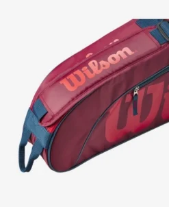 Sac De Tennis Wilson Junior 3 Pack Red Infrared -Tennis Soldes Boutique wr8023903 86c777c427622fc08d36bd776cd82d8c