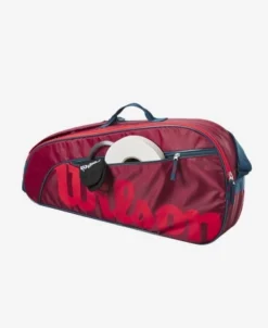 Sac De Tennis Wilson Junior 3 Pack Red Infrared -Tennis Soldes Boutique wr8023903 ff7a65287996adf29927fb5ff208bc32